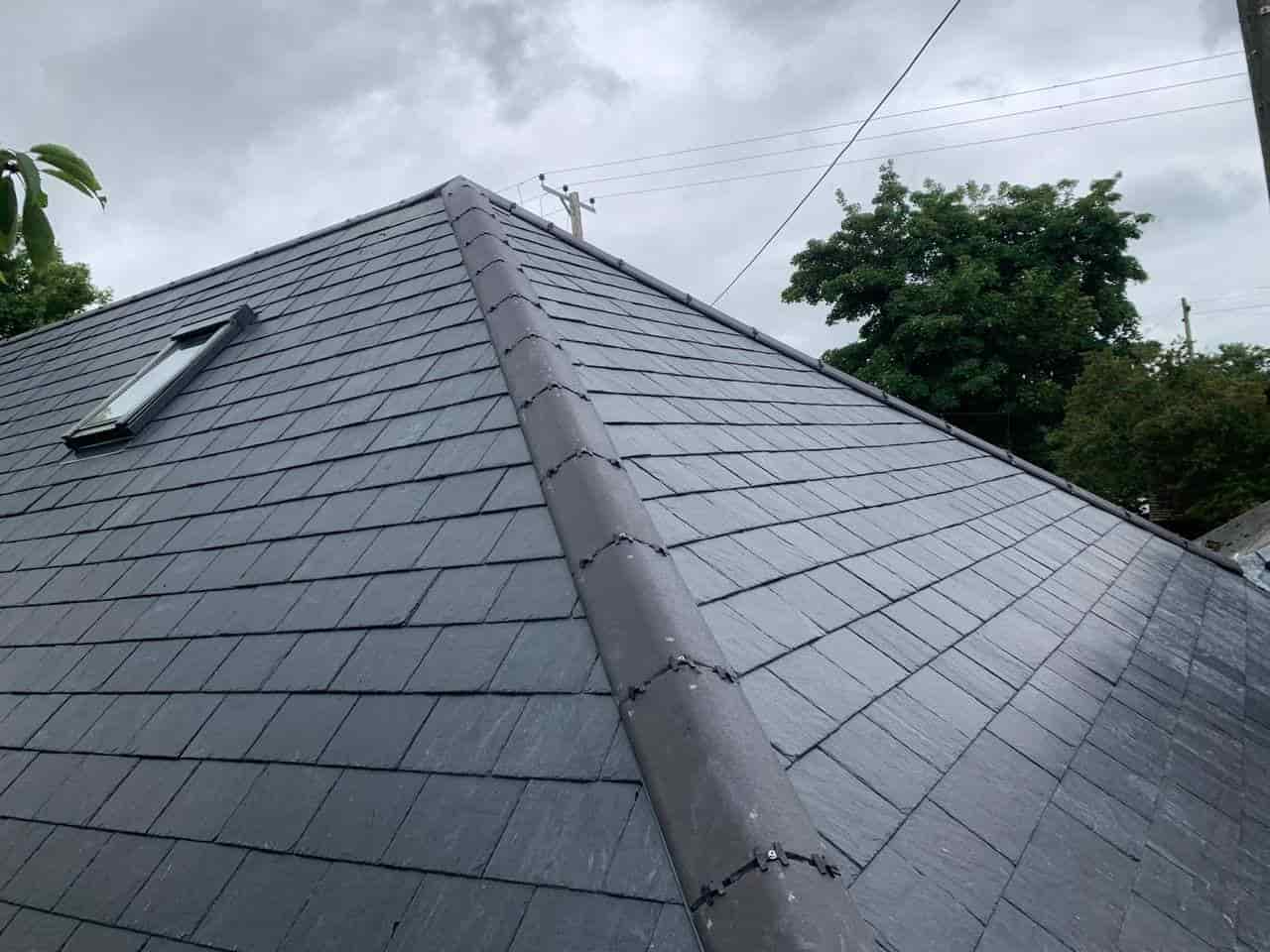 Slate roofing finish by Alliance Roofing London